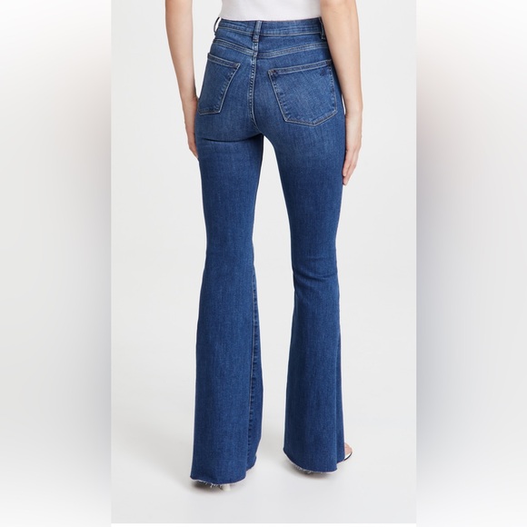 DL 1961 Rachel High Rise Flare (29) - Picture 2 of 8